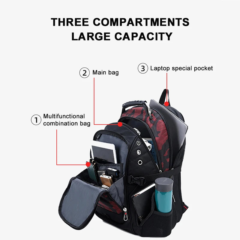 Waterproof 17/20 Inch Laptop Backpack Men Japanese School Bag Girls Fashion Bagpack Man Airplane Travel Backpack Male Mochila