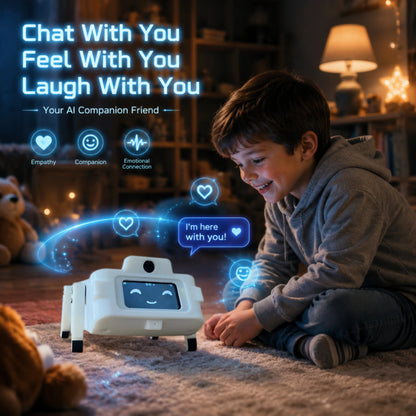 CLOUDRAKER Smart AI Companion Robot Dog Educational Toy Voice Interactive Action Control Story Telling Works with ChatGPT Gemini