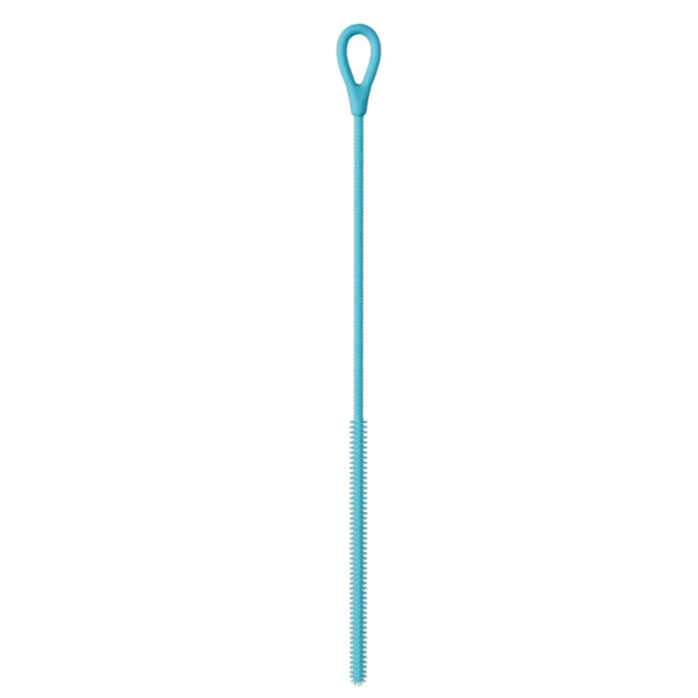 New Reusable Silicone Straw Cleaning Brush Household Long Gap Brush Kitchen Gadgets Drinking Straw Cleaner Brush