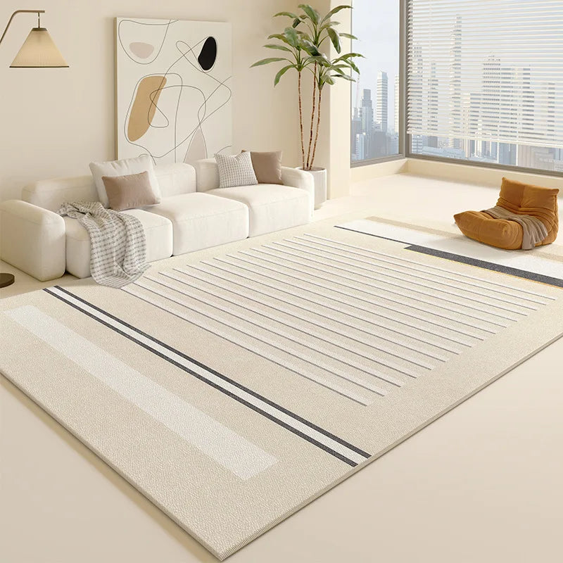 New autumn and winter Dutch velvet living room carpet cream living room carpet full bedroom bedside blanket