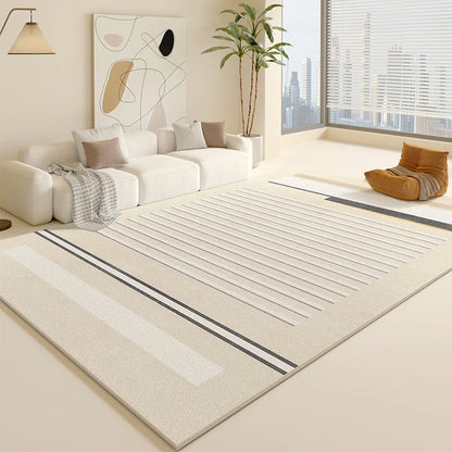 New autumn and winter Dutch velvet living room carpet cream living room carpet full bedroom bedside blanket