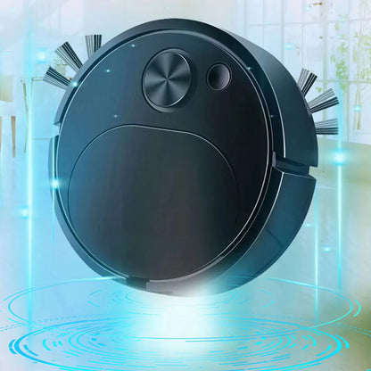 Automatic Electric Floor Vacuum Cleaner 3-in-1 1500Pa Sweeping Mop USB Rechargeable Wireless for Home And Office Use