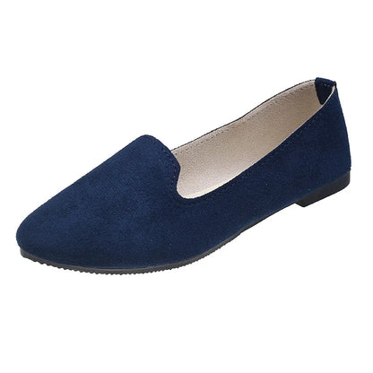 Spring Summer Women Flat Shoes Woman Ballet Flats Candy Color Ladies Shoes Large Size Autumn Casual Shoes Women Loafers WSH2216