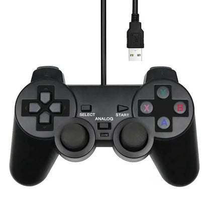 Wired USB PC Gaming Joystick Gamepad Game Controller for Windows Laptop Computer WinXP Win7 Win8 Win10 Gaming Accessories