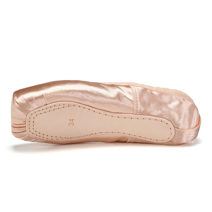 Child And Adult Ballet Dance Shoes Girls Ballet Pointe Shoes Professional With Ribbons Shoes Series Classic Woman Ballet Shoes