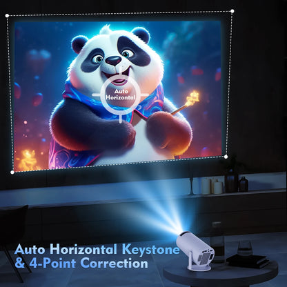 Magcubic Mini Portable HY300 Pro Projector 8K Full HD Native 720P 290 ANSI BT5.4 Android 14 Home Theater Outdoor Projector