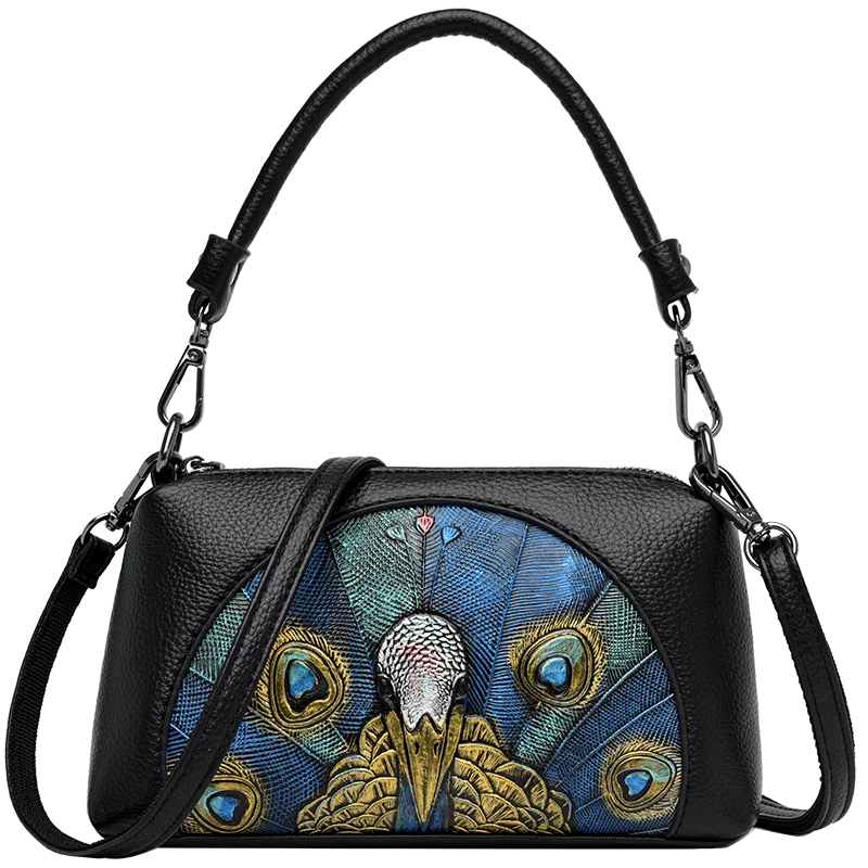 Women's Luxury Leather Top-Handle Bags Brand Design Printing Shoulder Crossbody Bags High Quality Handbags and Purses Sac a Main