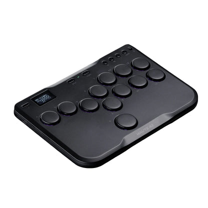 Haute42 Arcade Joystick Hitbox Leverless Controller Fight Sticks For PC / Ps4 /Switch Mini Hitbox Fighting Game Arcade Stick