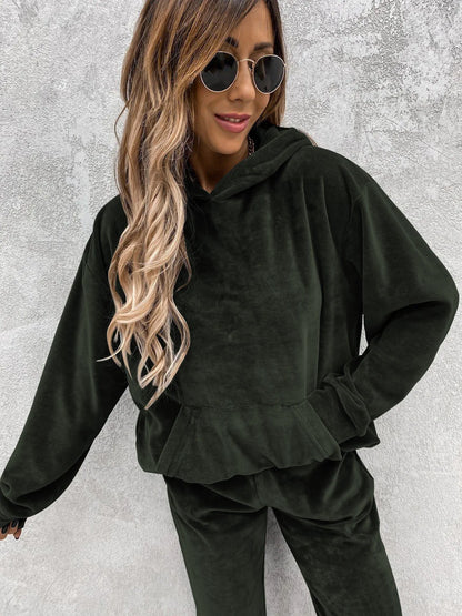 Autumn Winter Tracksuit Women Two Piece Set Oversized Hoodie