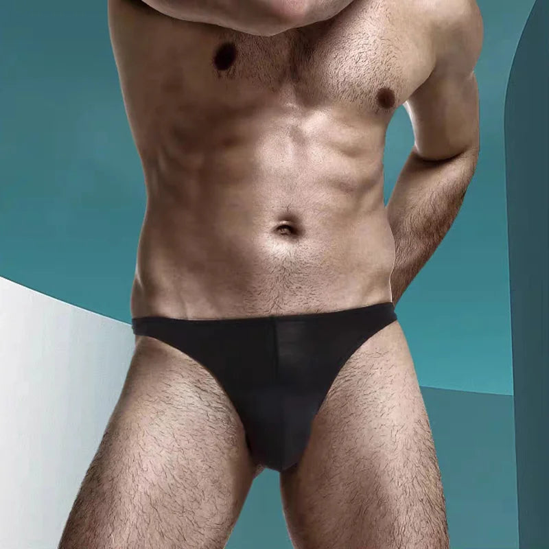 Sports Solid Men Thong Male Cotton Breathable G-String Seamless No Trace Sports Panties Sexy T-back Exotic Lingerie Plus Size