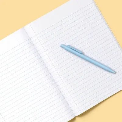 Wide Rule Bow Spot 7.5"X10.5" Composition Paper Notebook Light Terracotta Pink 9.75 Inch for Home Office School Essentials