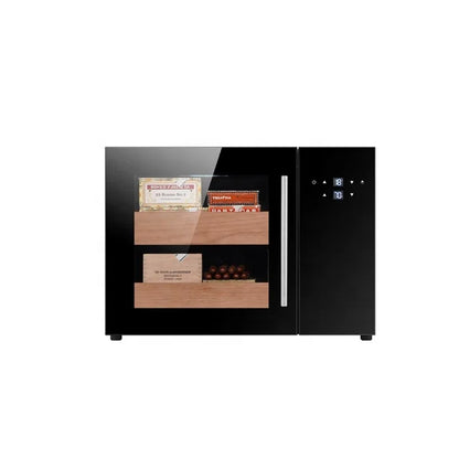 Electric Wine Cooler 40L Small Cigar Humidor Cooler For Home Or Hotel With Precise Thermostat