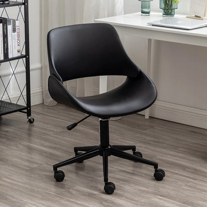 Light Luxury Gaming Chairs Office Furniture Solid Wood Computer Chairs Leather Multi-function Swivel Chair Lifting Office Chairs