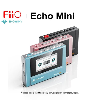 FiiO SnowSky Echo Mini HiFi Bluetooth MP3 Player Pure Music Walkman with 15 Hours Playback 3.5mm & 4.4mm Headphone Output