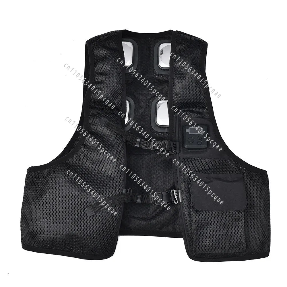 Rechargeable Semiconductor Heating and Cooling Vest Outdoor Portable Portable Intelligent Heating Vest