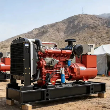 Gas Generator Set Complete Wind Turbine Generator Set Gas Wind Combined Power Generation System