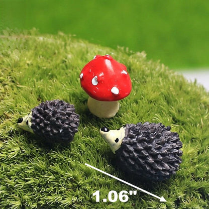 Animal Country Farm Fairy Garden Accessories Miniature Ornament Statue Figurines Landscape Bonsai Pot Dollhouse Terrarium Decor