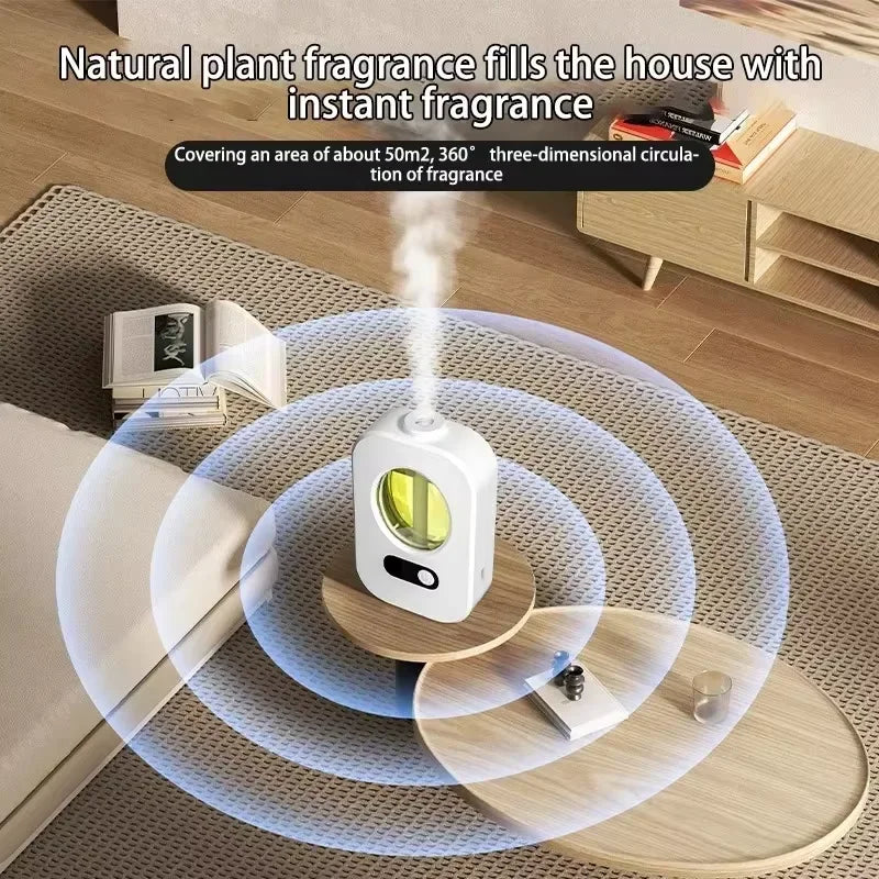 Humidifier Coverage Appliance With Timing Function Humidifier USB Aromatherapy Desktop Diffuser Atomizer Instrument Desktop