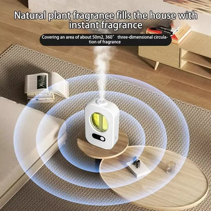 Humidifier Coverage Appliance With Timing Function Humidifier USB Aromatherapy Desktop Diffuser Atomizer Instrument Desktop
