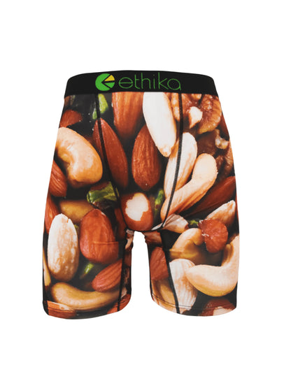 ETHIKA 1Pcs Men Underwear Boxers Breathable Mesh Crotch Man Underpants Plus Size L-3XL Mens Panties Printed Men's Boxers Briefs