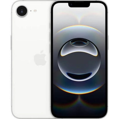 Apple iPhone 16e A3212 Unlocked Cell‑Phone,128GB Black/White,Grade 1‑4 Refurbished Genuine Device  Good Condition Refurbished Cell Phone,With Free Charging Cable