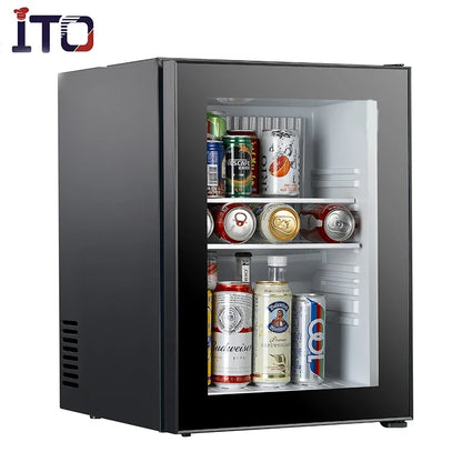 XZ 40L mini fridge home hotel cabinet single door mini bar refrigerator for hotel
