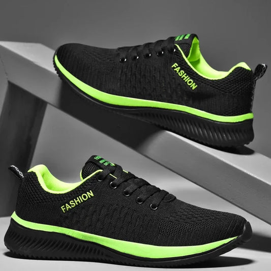 2023 Summer Mens Sports Shoes Breathable Casual Running Shoes Lightweight Non-Slip Comfortable Sports Fitness Shoes Zapatillas