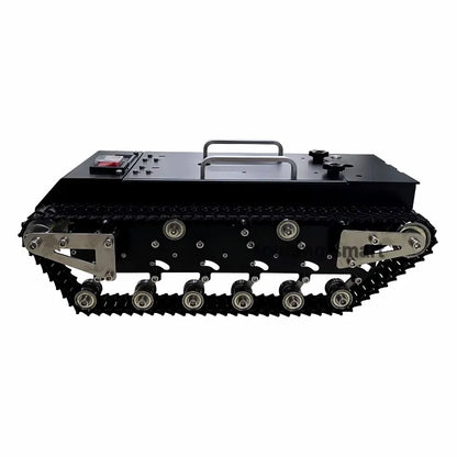 30kg Load RC Tank Chassis Metal Track 12V DC Motor Shock Absorption Tank for STM32 Robot Kit to FS Handle Programmable Robot Car