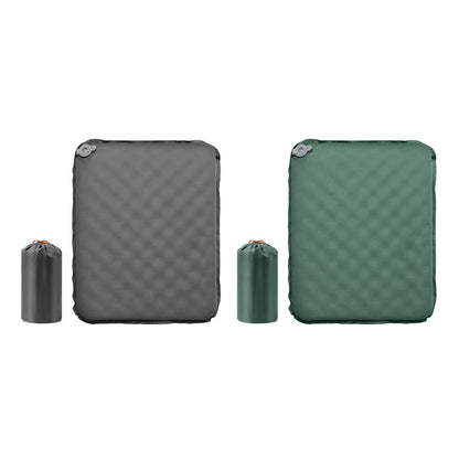 Portable Self Inflating Seat Cushion 5 Seconds Auto Inflate Camping Pad with Memory Foam Lightweight Travel Pillow for Outdoor