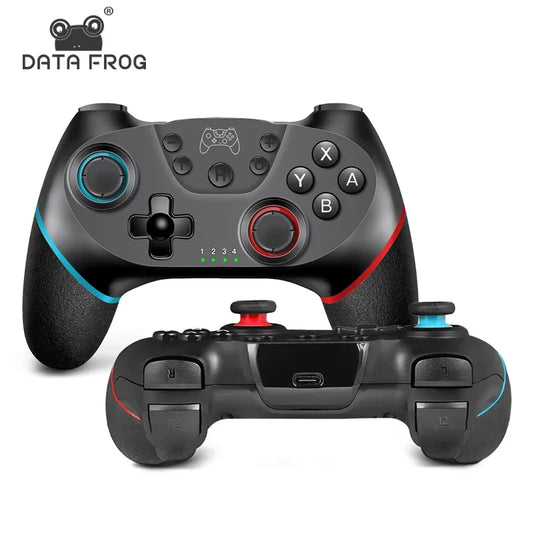 DATA FROG Wireless Bluetooth Game Controller For Switch/Switch Lite Console Joystick Gamepad