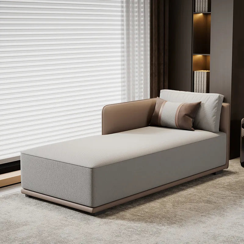 Simple Modern Chaise Longue Sofa for Small Apartment Living Room Bedroom Leisure Beauty Couch Hotel Homestay