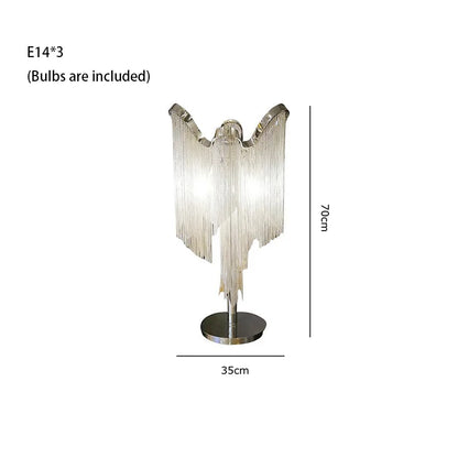 Luxury Tassels Led Pendant Lights New Gold Lustres Hanging Lamps For Ceiling Modern Decoration Home Decor For Bedroom Chandelier