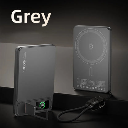 CCC Alloy Original Power Bank For MagSafe Magnetic Wireless 20W Fast Charger Portable External Battery For iPhone 17 16 IWatch10