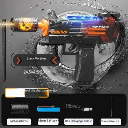 UZI Water Gun Toy Swimming Pool Play Water Adult Shots Games Toy Outdoor Games High Pressure Water Gun Summer Swimming Pool Toys