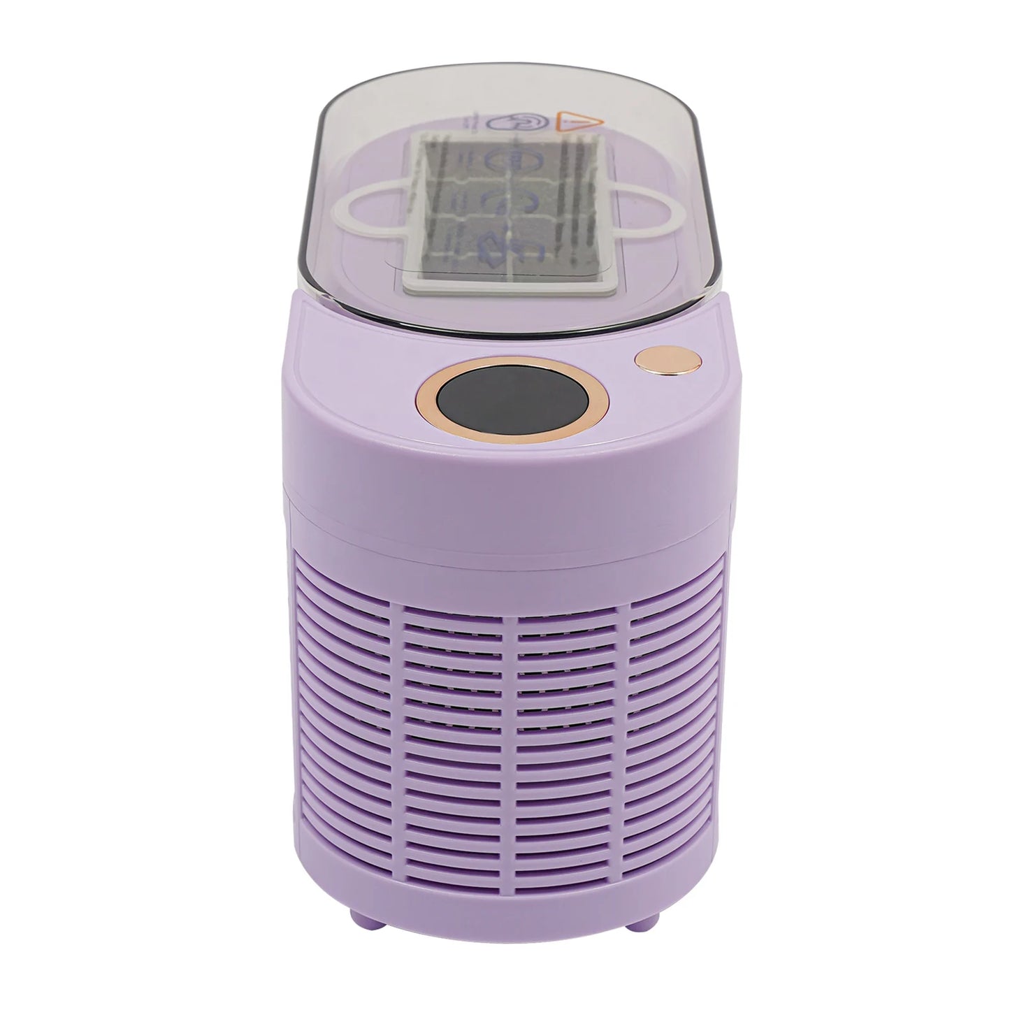 Ice Maker Portable Mini, 12V Car Power Cord, Taro Purple, Low Noise 60dB, Food Grade Aluminum, DIY Ice Cubes, For Kitchen Travel Camping Iced Drinks