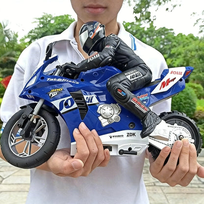 RC Motorcycles 1:6 1:10 Electric Motor RC Cars High Speed 4CH Remote Control Racing Motorcycle Drift Car Kids Xmas Festival Gift