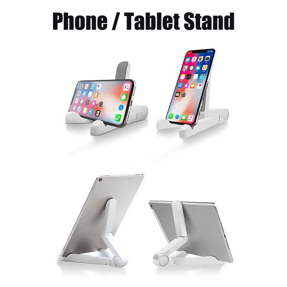 Universal Tablet Holder Portable Foldable Tablet Stand Desktop Mobile Phone Holder For iPhone Xiaomi Huawei Tablet Accessories