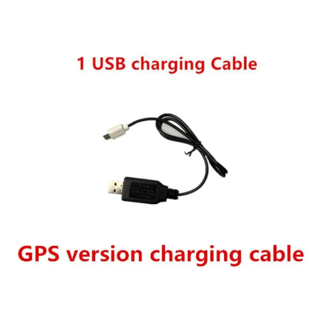 4DRC F3 Drone Spare Battery 7.4V 2000 mAh Battery Flight 23-25 Minut  4D-F3 Quadcopter Drones USB Cable Propeller Maple Leaf