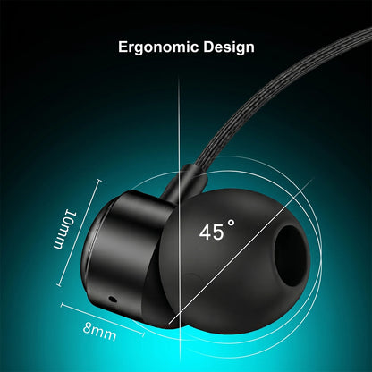 Noise Reduction Wired Headphones Type C Wired Earphones With HD Mic Earbuds For Xiaomi Realme Samsung Galaxy S25 S24 S23 S22 S21