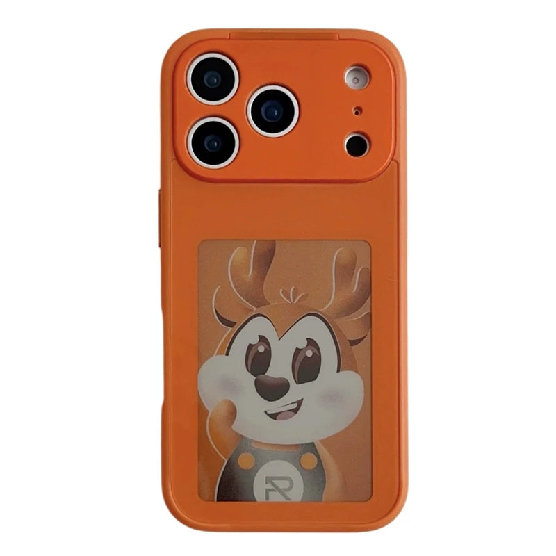 Smart NFC E-Ink Screen Phone Case For iPhone 17 16 15 14 13Pro Max 16/17 Plus Display Shockproof Protective Cover Photo Custom