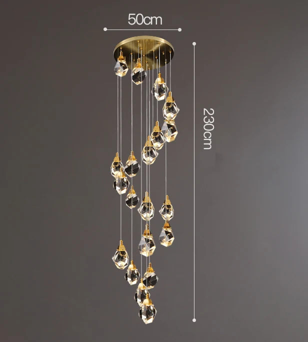Nordic Home Decor Chandeliers for Dining Room Lustre Pendant Lights Hanging Lamps for Ceiling Light Fixture Indoor Lighting