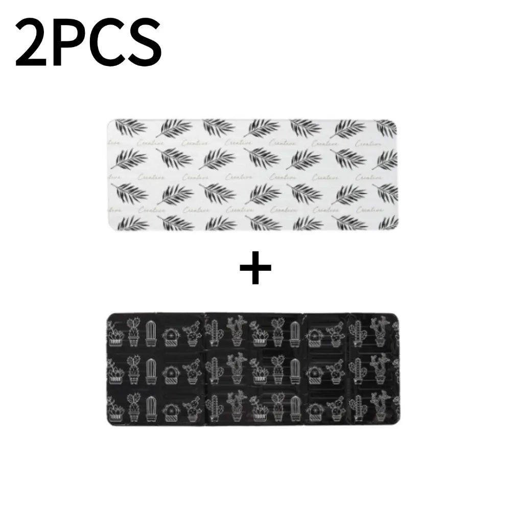 Kitchen Gas Stove Baffle Non Stick Aluminum Foil Splash Guard Adjustable Design Easy To Clean Protects Walls and Counters