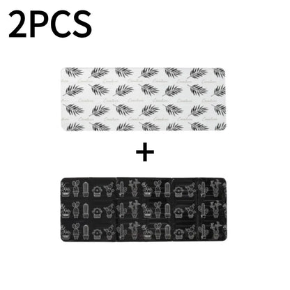 Kitchen Gas Stove Baffle Non Stick Aluminum Foil Splash Guard Adjustable Design Easy To Clean Protects Walls and Counters
