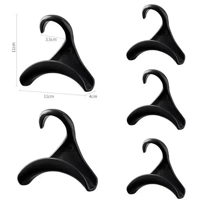 5pcs bag hanger hook Handbag hat scarf storage rack wardrobe backpack hook Handbag Holder Storage Rack Organization