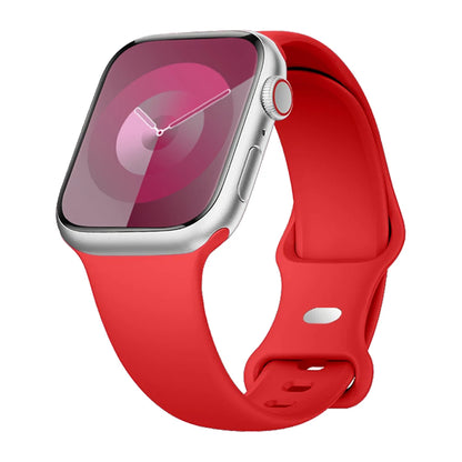 Silicone Watch Strap for Apple Watch, Replacement Bracelet Correa, 40/41/42/44/45/46/49mm, Compatible iWatch Series SE 7 8 9 10 11 Ultra 2 Ultra 3