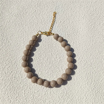 Dogs Necklace Extension Chain Design Pet Collar Fashion Dogs Faux Pearls Necklace Loop DIY Cat Dog Grooming Accessory
