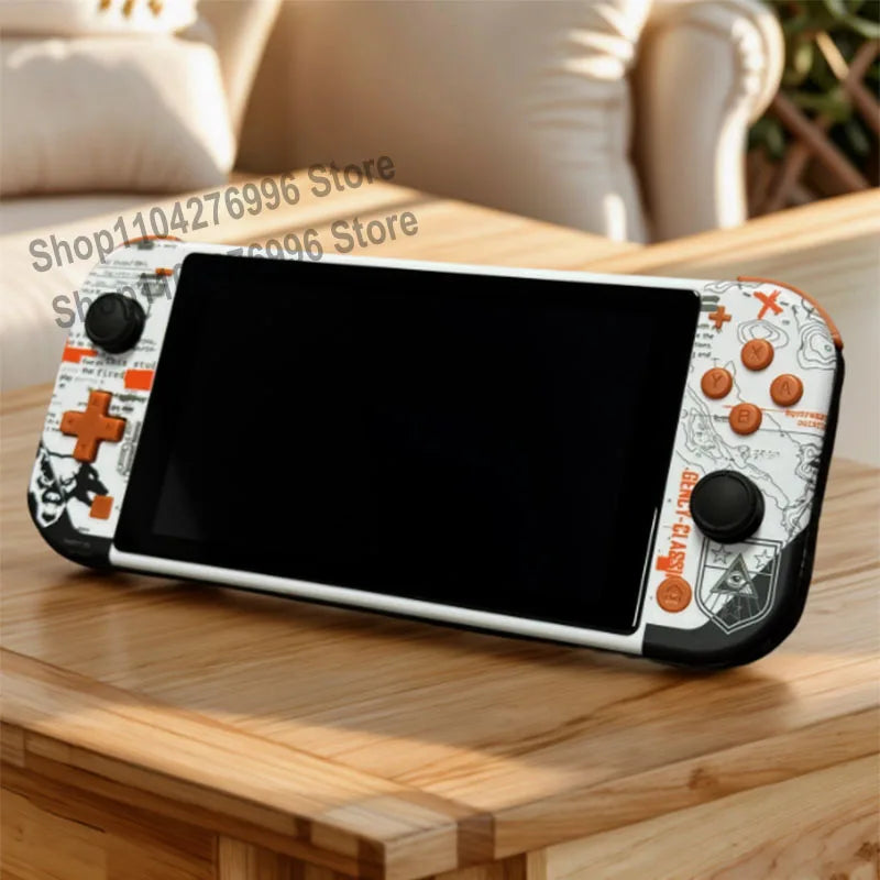 For Switch Lite Game Console Case Replacing Shell Housing Buttons Tempered Glass Film Screen Modification Accessory