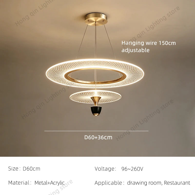 Living Room Chandelier Modern Villa Dining Room Pendant Lamp Designer Pendant Light Factory Dropshipping Chandelier