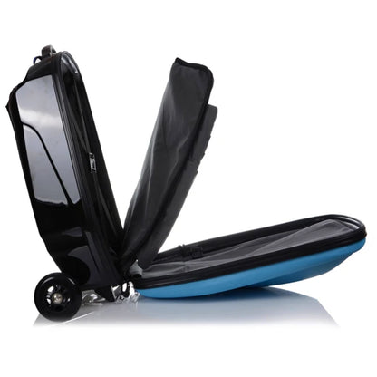 Adult Folding Business Trolley Case Design Cool Travel Suitcase Trip Cabin Skateboard Scooter Kids Riding Luggage Carrier Unisex
