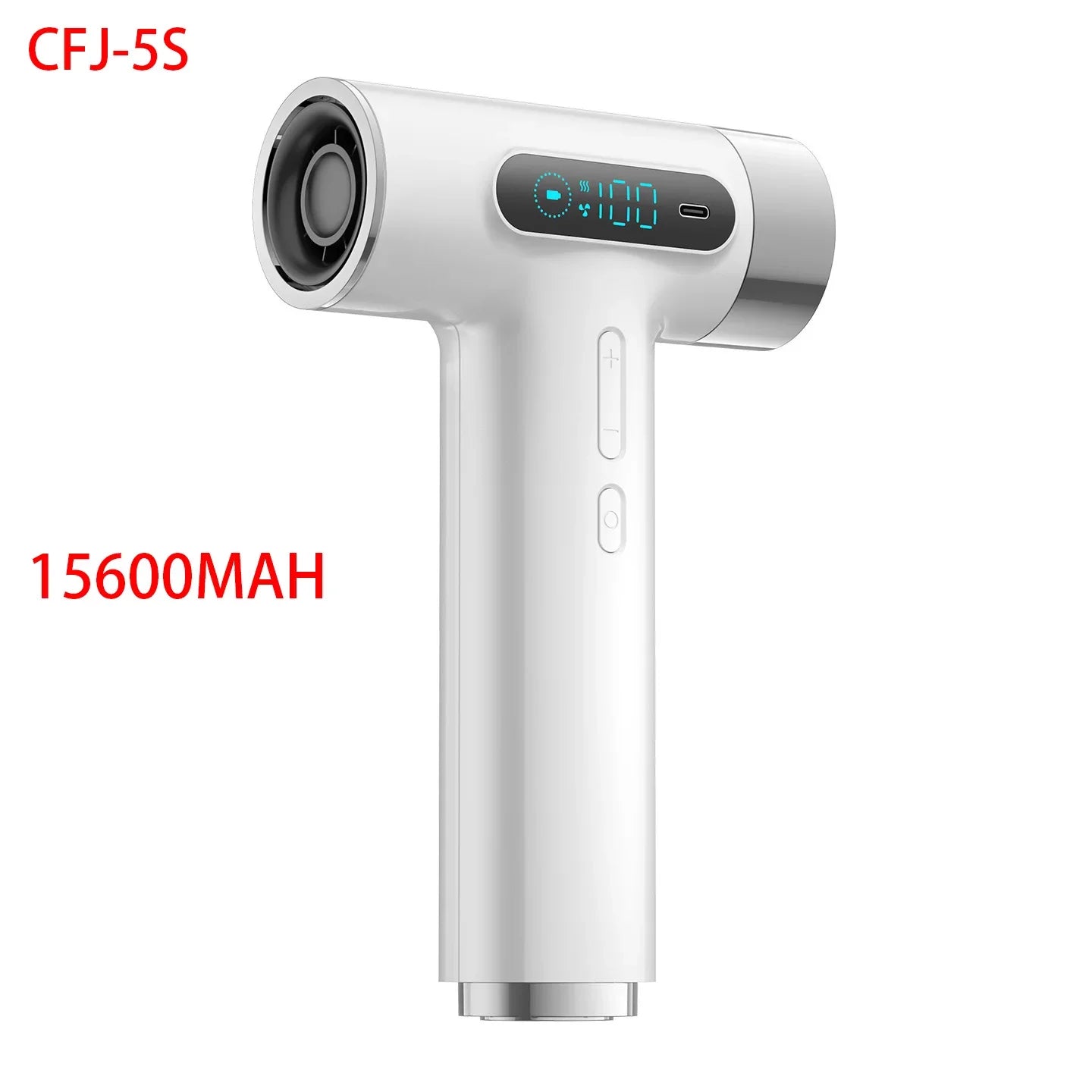 300W Wireless Hair Dryer High Speed Motor 100000RPM USB Rechargeable Foldable Blow Dryer For Student Dormitory Travel